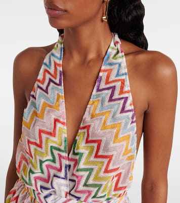 Combi-short Zigzag en lamé  | Missoni