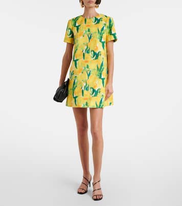 Swing printed cotton minidress | La DoubleJ