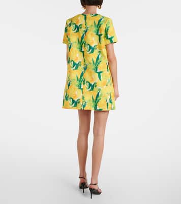 Swing printed cotton minidress | La DoubleJ