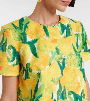 Swing printed cotton minidress | La DoubleJ