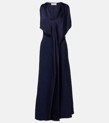 Midikleid aus Satin | Victoria Beckham
