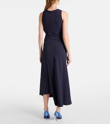 Midikleid aus Satin | Victoria Beckham