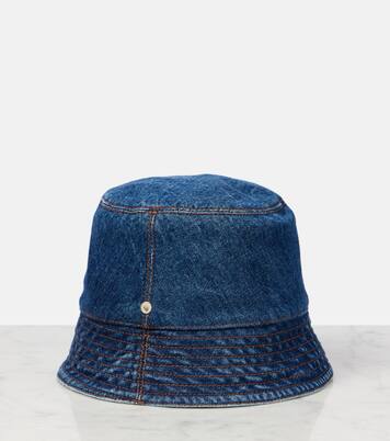 Paula's Ibiza logo denim bucket hat | Loewe
