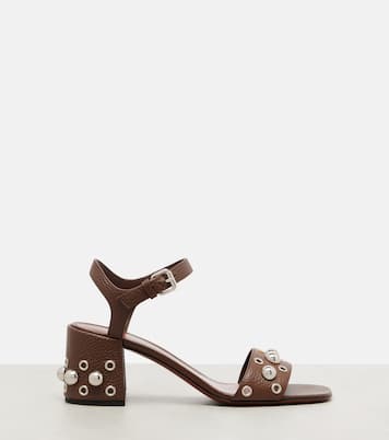 Nellcôte studded leather sandals | Valentino Garavani