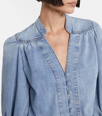 Lucky denim blouse | Zimmermann