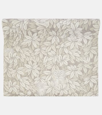 x Cole & Son Foglie e Civette wallpaper | Fornasetti
