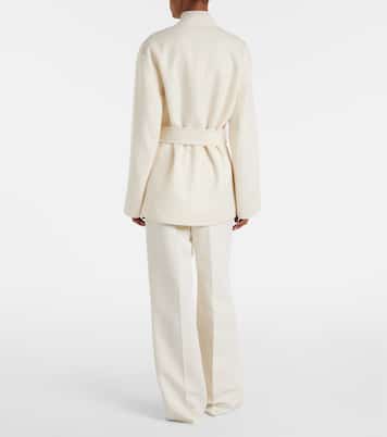 Giacca in lana con cintura | Róhe