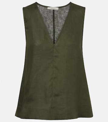 Manta linen top | Asceno