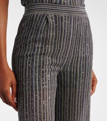 Palazzo-Hose mit Pailletten | Missoni
