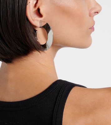 Blade hoop earrings | Alaïa