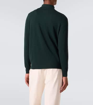 Wool polo sweater | Thom Sweeney