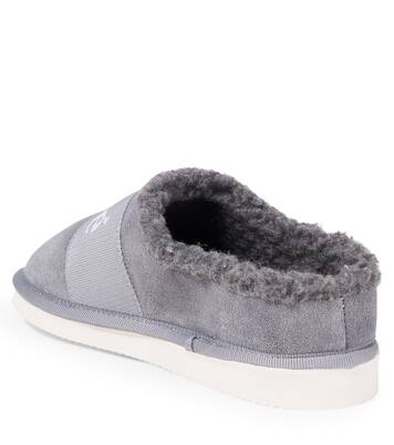 Slippers aus Veloursleder | Chloé Kids