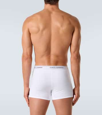 Set of 2 logo cotton-blend boxer briefs | Dolce&Gabbana