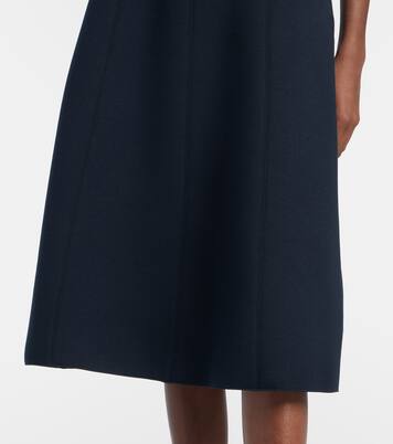 Abaco pleated jersey midi skirt | 'S Max Mara