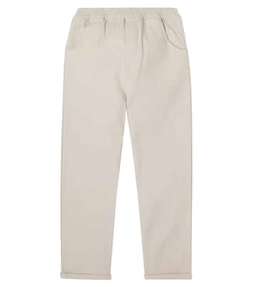Olb cotton-blend straight pants | Donsje