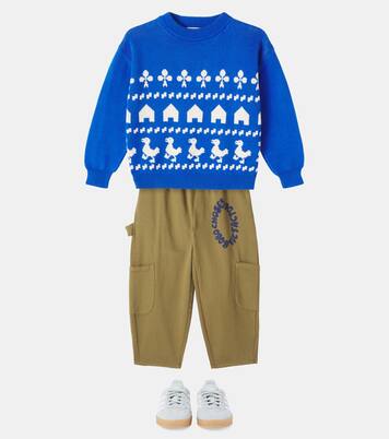 Farm cotton jacquard sweater | Bobo Choses