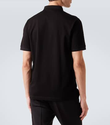 Logo cotton polo shirt | Prada