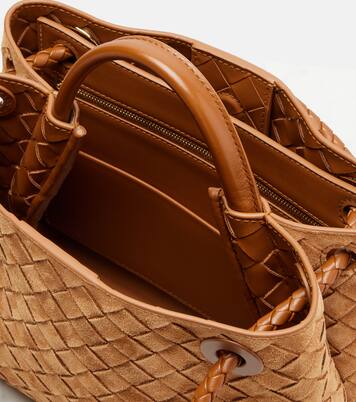 Cabas Andiamo Small en daim | Bottega Veneta