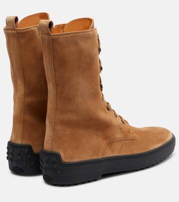 Schnürstiefel Winter Gommino aus Veloursleder | Tod's