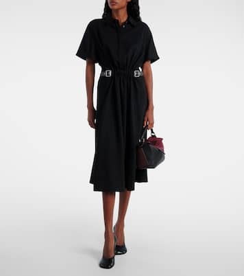 Belted midi dress | Loewe