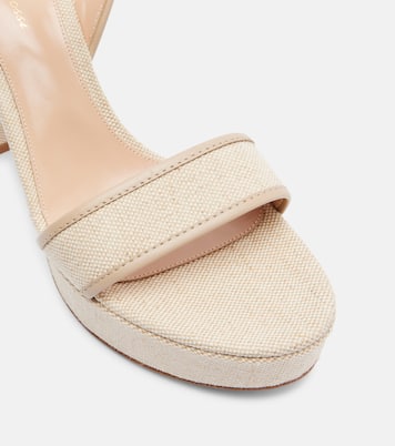 Plateausandalen 70 mit Leder | Gianvito Rossi