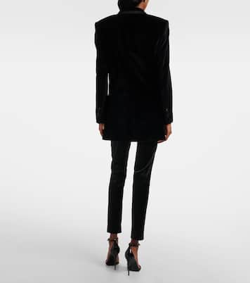 Smokingjacke aus Samt | Dolce&Gabbana