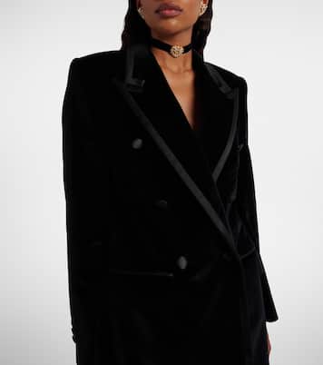 Smokingjacke aus Samt | Dolce&Gabbana