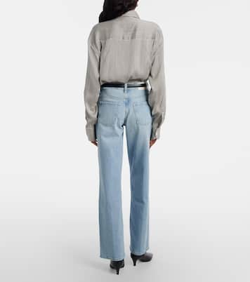 Mid-Rise Straight Jeans Stovepipe | 7 For All Mankind