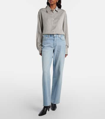 Mid-Rise Straight Jeans Stovepipe | 7 For All Mankind