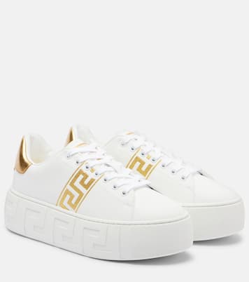 Bestickte Sneakers Greca  | Versace