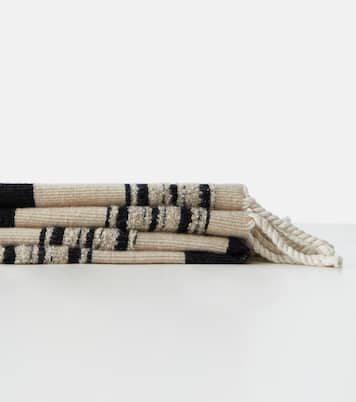 Amnesia cotton and wool-blend throw | The House of Lyria