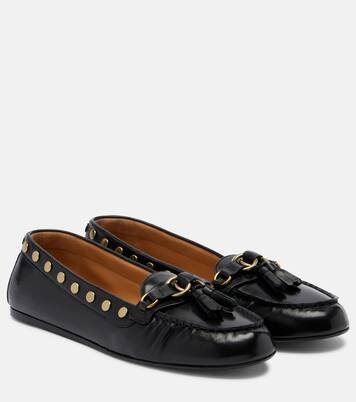 Faxel studded leather moccasins | Isabel Marant
