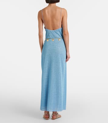 Lumière belted maxi dress | Oséree