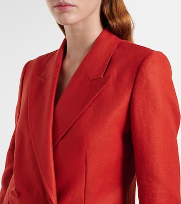 Angela linen twill blazer | Gabriela Hearst