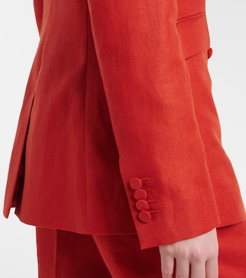 Angela linen twill blazer | Gabriela Hearst