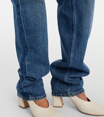 High-Rise Straight Jeans | Bottega Veneta