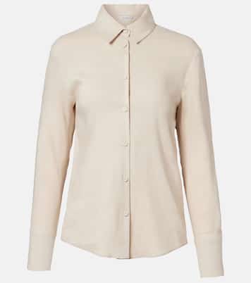 Badesse linen-blend shirt | Max Mara