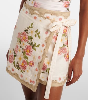 Pareo Luna aus Leinen | Agua by Agua Bendita