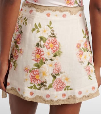 Pareo Luna aus Leinen | Agua by Agua Bendita