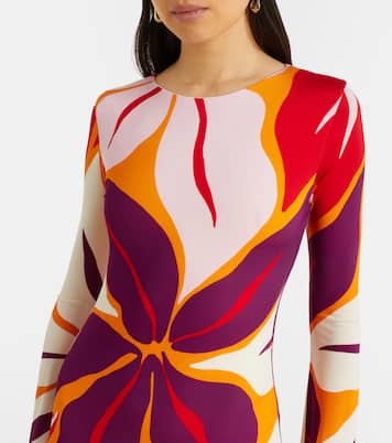 Amay floral jersey maxi dress | Cala de la Cruz