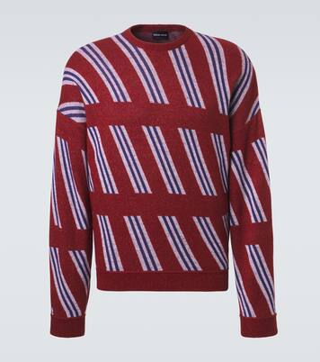 Archivio wool, cashmere, and silk sweater | Giorgio Armani