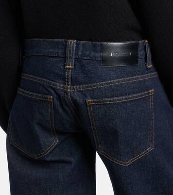 Kinga denim Bermuda shorts | Khaite
