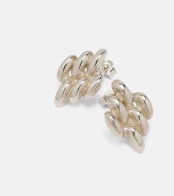 Ohrringe Chain Link Mini aus Sterlingsilber | Ysso