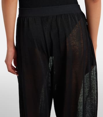 Hose aus Leinen und Seide | Alaïa