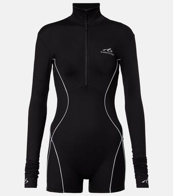 Logo zip-up bodysuit | Balenciaga