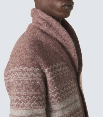 Alpaca, cashmere, and wool-blend cardigan | Brunello Cucinelli