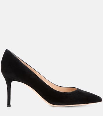 Gianvito 70 suede pumps | Gianvito Rossi