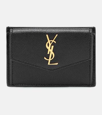 Uptown leather card case | Saint Laurent