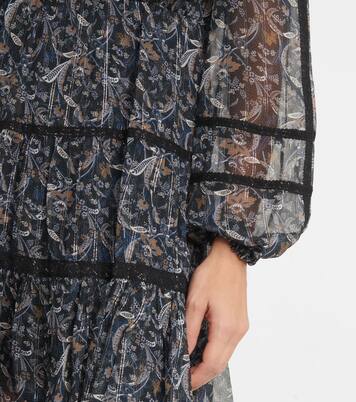 Robe Rahla en soie mélangée | Veronica Beard