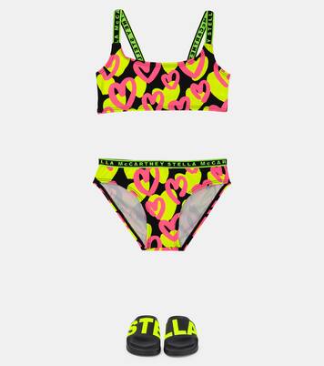 Printed logo bikini | Stella McCartney Kids